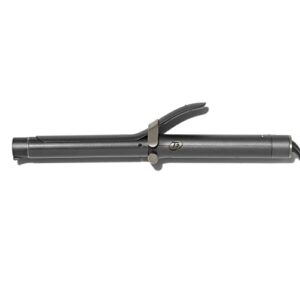 T3 SinglePass Curl Professional Curling Iron Custom Blend Ceramic Long Barrel Curling and Wave Iron with Adjustable Heat Settings for Shiny Smooth Curls and Waves, 1 inch, Graphite