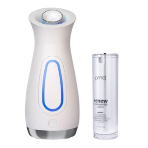 PMD Beauty SilkSteam Pro Facial Steamers Home Facial Spa - Rapid Start-Up Face Steamer for Facial - Adjustable Nozzle with Oil Filters and Renew Serum