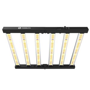 FARMLITE Grow Light LED Grow Lights for Indoor Plants Full Spectrum Growing Light Plant Hanging Growing Lamps Seedling Daisy Chain Dimmable Board 4x4ft Coverage (360watts)