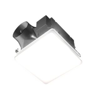 Broan-NuTone EVOLVE Premium Bathroom Exhaust Fan w/Light and Continuous Run, 110-130-150 Selectable CFM