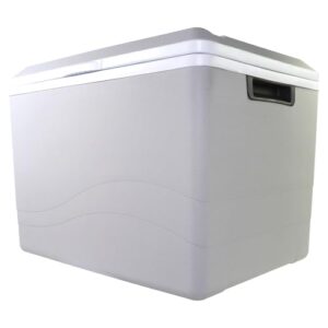 Koolatron 12V Electric Cooler/Warmer with Handle 34L (36 qt) - Portable Thermoelectric Fridge for Camping Travel Road Trips and Picnics - Compact Lightweight and Durable