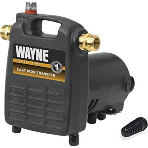 Wayne PC4 Cast Iron Portable Electric Water Removal Pump, Black