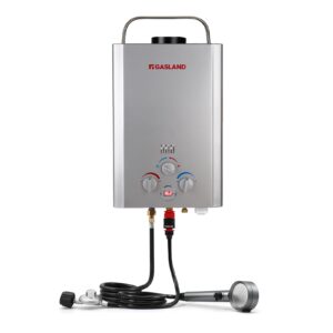 Gasland BE158S 1.58GPM 6L Outdoor Portable Propane Gas Tankless Water Heater