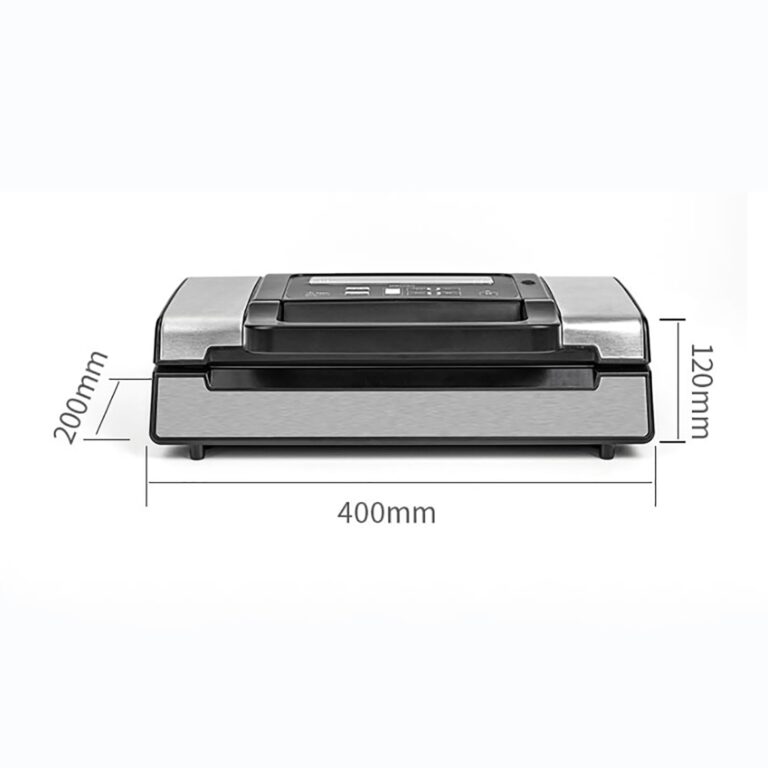 Vacuum Sealer Machine, 85Kpa Automatic Food Vacuum Sealer, Dry Moist Food Modes with Led Indicator Lights, Intelligent Touch Control, Automatic Sealing and Multi-function Buttons, For Home, Kitchen - Image 3