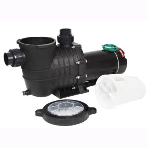 TRUPOW 2.0HP 114GPM Swimming Pool Pump 110V/220V Dual Voltage Garden InGround and Above Ground Pool Water Pump with Strainer Filter Basket