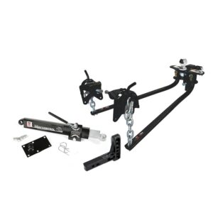 Camco Eaz-Lift Elite 1200lb Weight Distribution Hitch with Height Adjustable Forged Shank (48059)