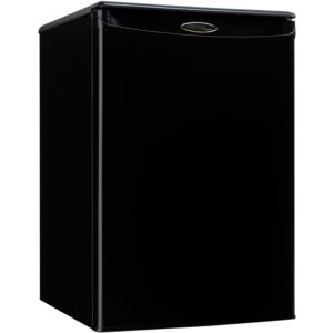 Danby Designer 2.6 Cubic Feet Compact Refrigerator (DAR026A1BDD-3), Black