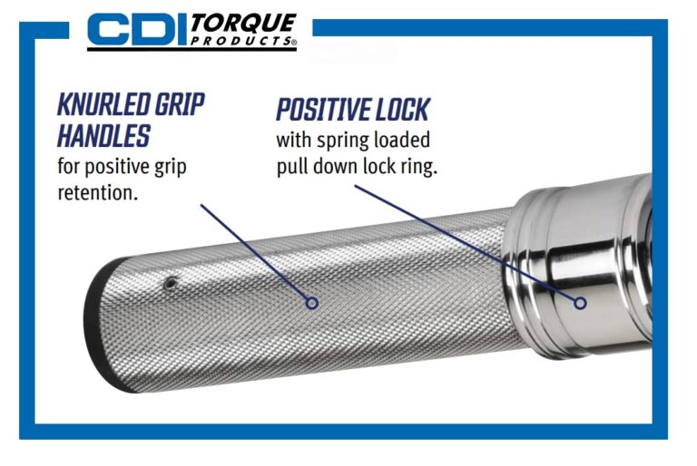 CDI 1501MRMH Dual Scale Micrometer Adjustable Click Style Torque Wrench with Metal Handle - 1/4-Inch Drive - 20 to 150 in. lbs. Torque Range - Image 6