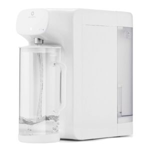 Airthereal Reverse Osmosis Countertop Water Filter with Premium Glass Pitcher - 5 Stage Purification for Safe Drinking, No Installation RO Filtration, Purified Water Dispenser, Pristine Lite3