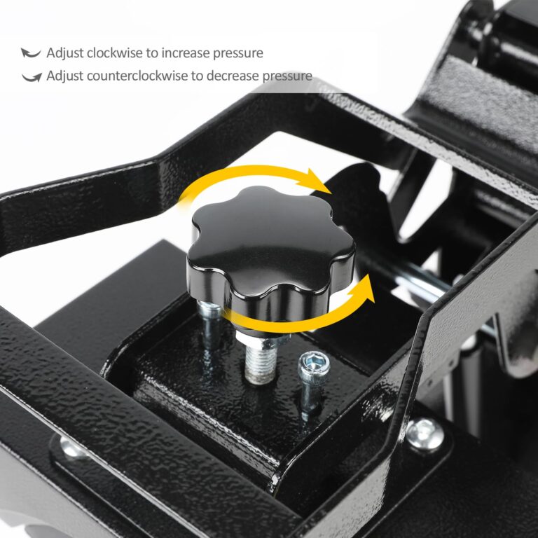 PowerPress Hat Heat Press Machine for Caps with 2pcs Interchangeable Platens -Black - Image 6