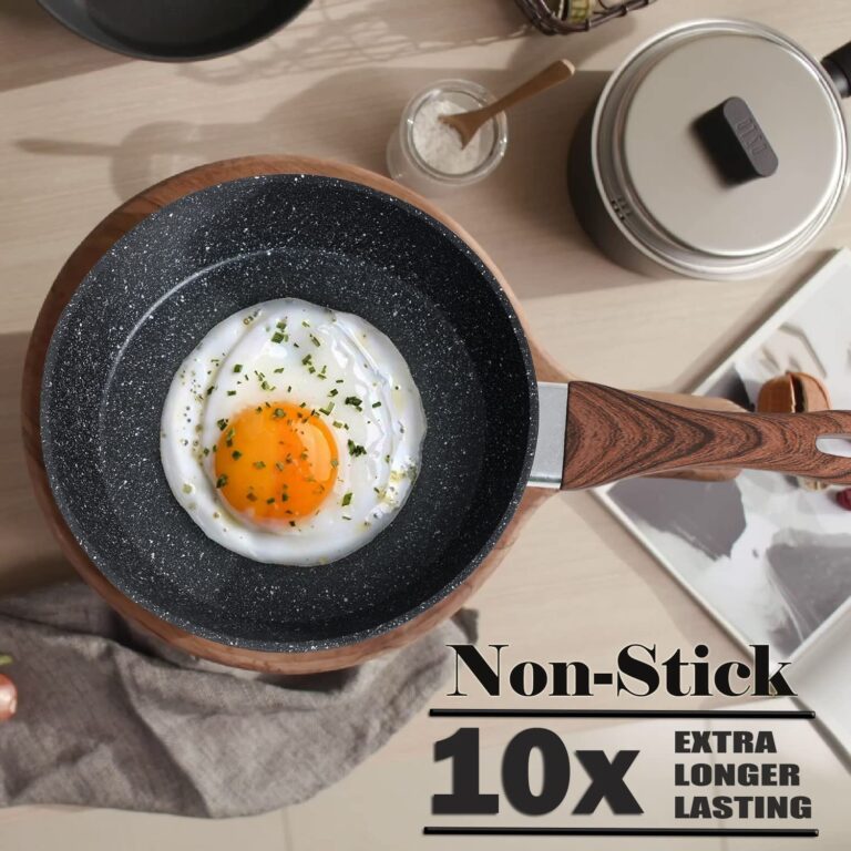 Kitchen Induction Cookware & Bakeware Set - 30 Piece Black Granite Cooking Pans Set, Non-Stick Pots and Pans Set - Image 8