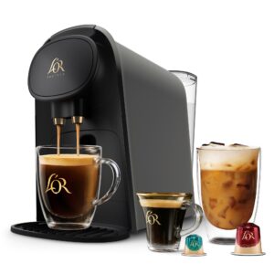 L'OR Barista System Coffee and Espresso Machine Combo by Philips, Matte Grey