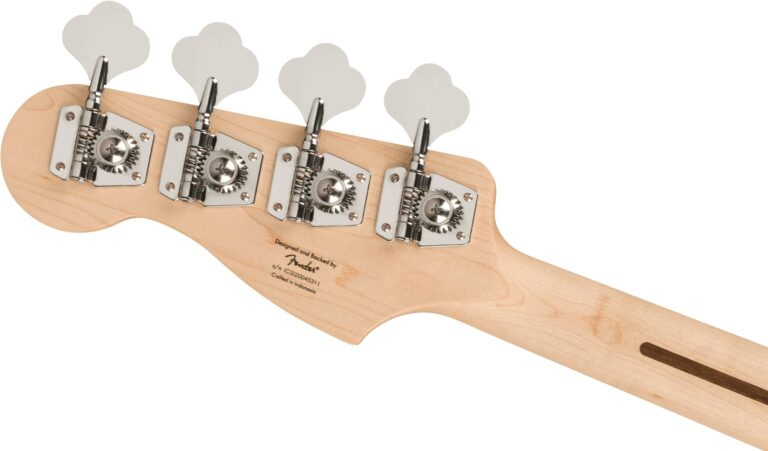Fender Squier Affinity Series Precision Bass, Olympic White, Maple Fingerboard - Image 4