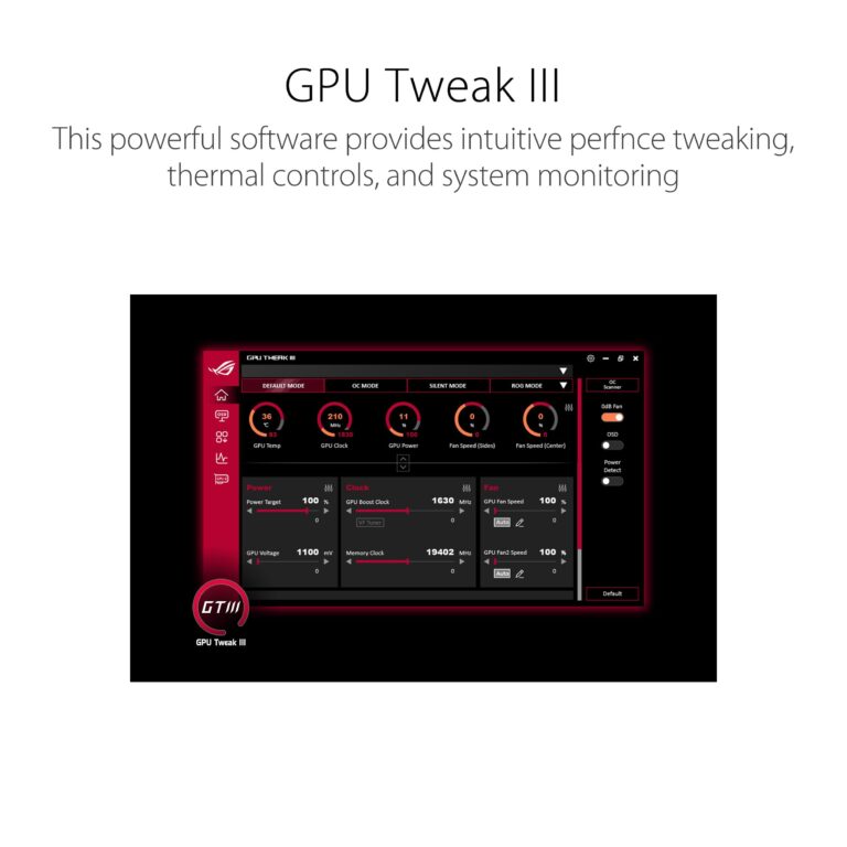 ASUS GeForce RTX™ 3050 LP BRK OC Edition 6GB GDDR6 (IP5X dust Resistance, Dual Ball Bearings, Stainless Steel Bracket, PCIe 4.0, DLSS 3, HDMI 2.1, DisplayPort 1.4a, DVI-D and More) - Image 8