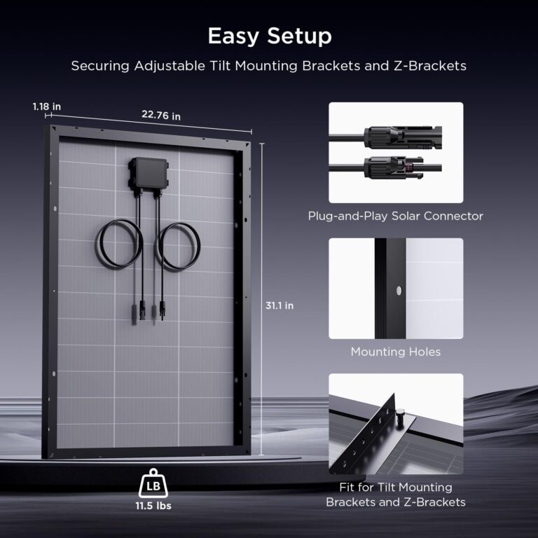 Callsun N-Type 16BB 200 Watt Solar Panel 12V, 2Pcs 100W Monocrystalline Solar Panel, 25% High Efficiency PV Modules, Ideal for RV, Trailer, Camper, Marine, Rooftop, Home, Off-Grid (100w 2-Pack Panels) - Image 3