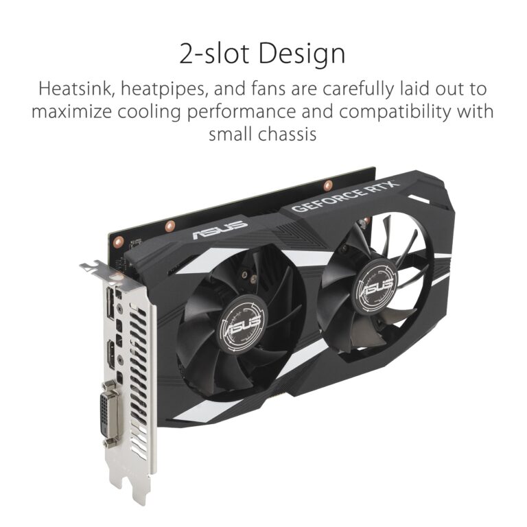 ASUS Dual NVIDIA GeForce RTX 3050 6GB OC Edition Gaming Graphics Card - PCIe 4.0, 6GB GDDR6 Memory, HDMI 2.1, DisplayPort 1.4a, 2-Slot Design, Axial-tech Fan Design, 0dB Technology, Steel Bracket - Image 15