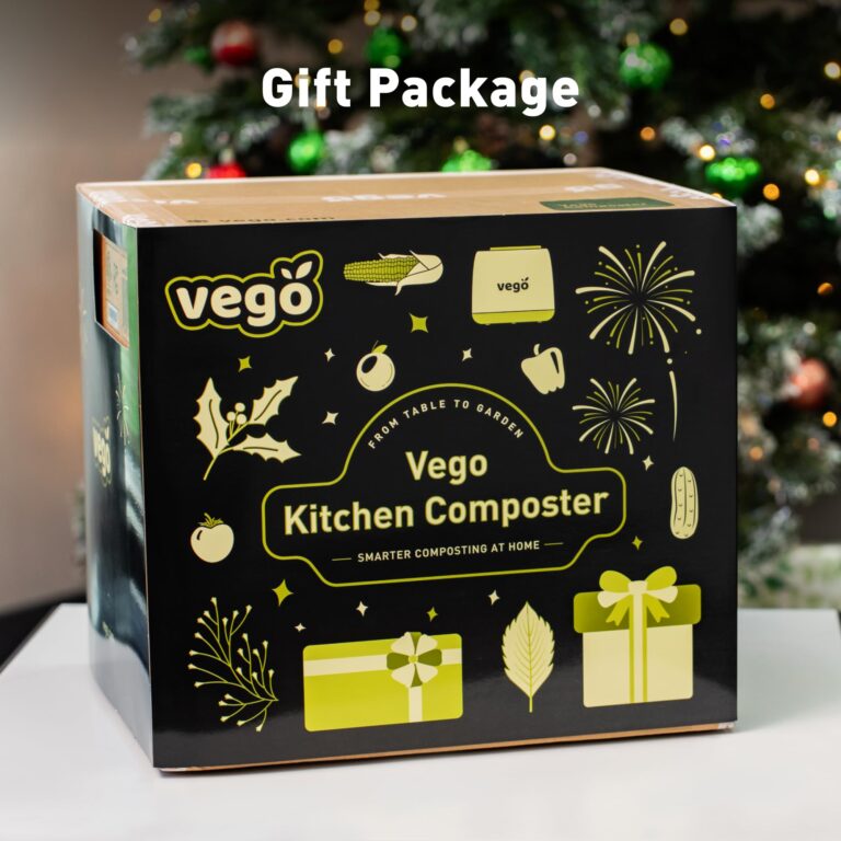 Vego Kitchen Composter, 4L Electric Composter Countertop 5 Modes Weight-Based Smart Compost Bin with App Odorless Auto-Cleaning Food Waste Compost Machine Indoor, White - Image 3