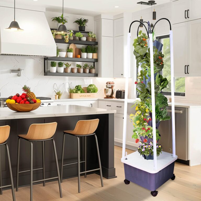 Hydroponic Growing System with Grow Lights, Indoor Gardening System, Grow Plant Food at Home with 40 Pieces at a time for Fruits, Vegetables, Herbs, and Miniature Greens (No Seedlings Included) - Image 7