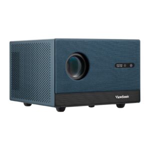 ViewSonic LX60HD 1080p LED Portable Projector with Built-in Google TV, H/V Keystone, Auto Focus, Bluetooth, and Wi-Fi for Smart Home Theater