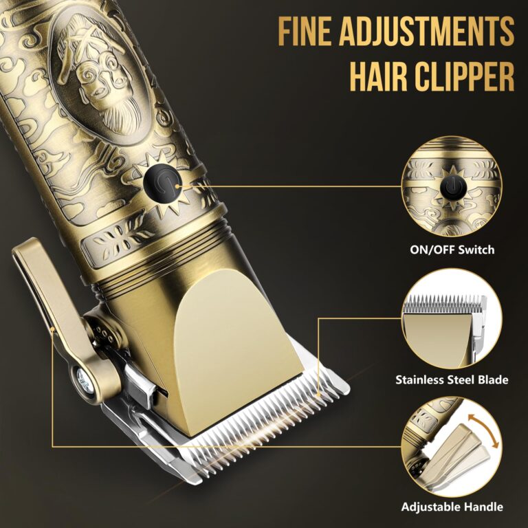 Professional Hair Clippers for Men Nose Hair Trimmer for Men Maquina para Cortar Pelo De Hombre Electric Razor Shaver Set with Bag - Image 3