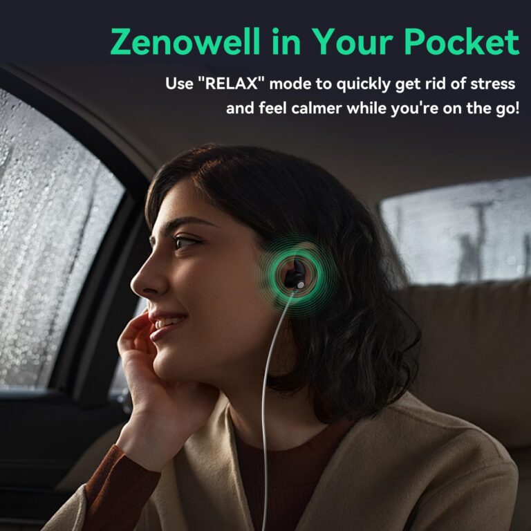ZENOWELL Auricular Vagus Nerve Stimulator | Sleep Aid Device | Patented Vagus Nerve Wearable Device for Restore Calm, Stress Relief and Recover | Relaxation Device for Long-Term Wellness - Image 4