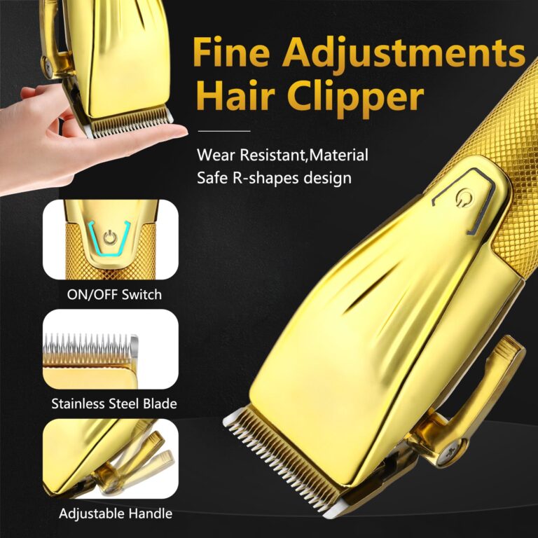 Professional Hair Clippers for Men Nose Hair Trimmer for Men Maquina para Cortar Pelo De Hombre Electric Razor Shaver Set with Bag - Image 8