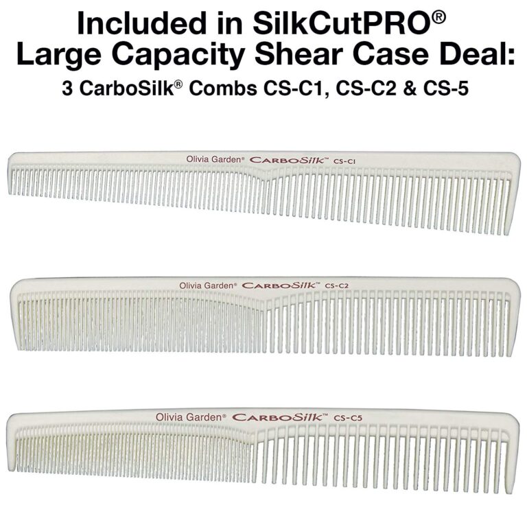 Olivia Garden SilkCutPro Professional Hairdressing Shear Large Capacity Shear Case Deal Contains Professional Hairdressing 6.5" Shear and Thinner Intro Case Contains: SKP-650, SKP-T635 - Image 4