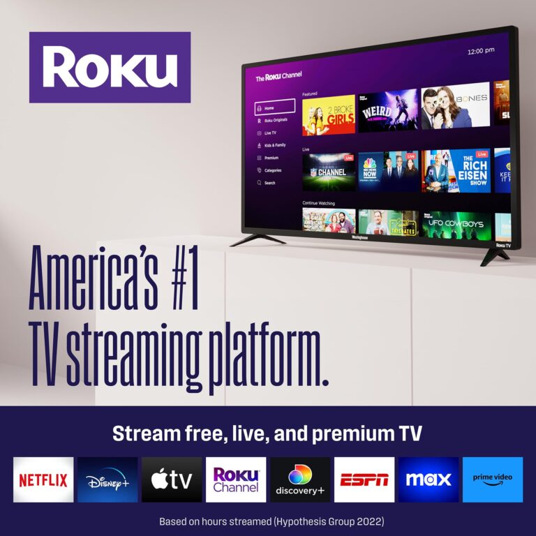 Westinghouse Roku TV - 40 Inch Smart, 1080P LED Full HD with Wi-Fi Connectivity and Mobile App, Flat Screen Compatible with Apple Home Kit, Alexa and Google Assistant - Image 7
