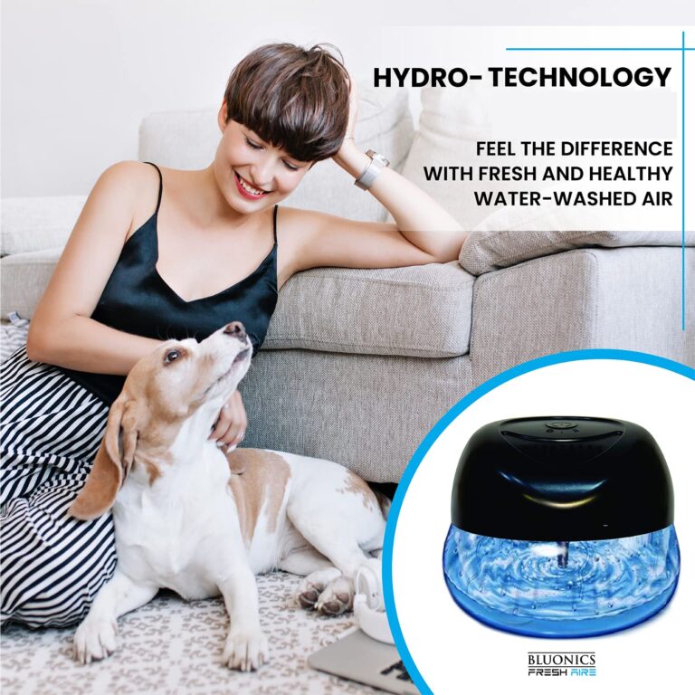 Bluonics 4-Pack Fresh Aire Water Based Revitalizer. Black Color with 7 LED Color Changing Lights White Noise Machine Use Essential Oils and Fragrances - Image 6