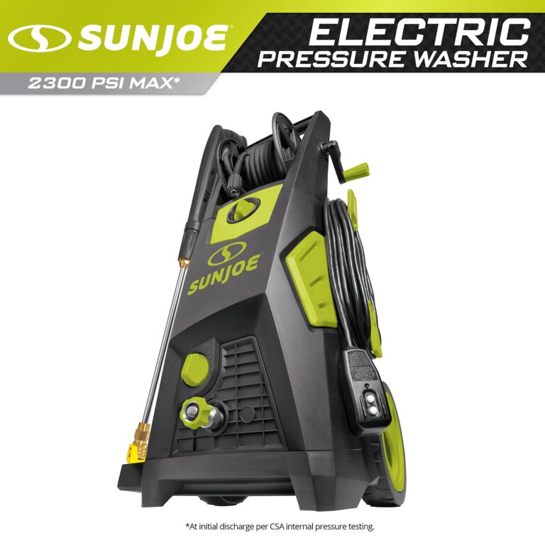 Sun Joe SPX3501 Brushless Induction Electric Pressure Washer W/Brass Hose Connector & Hose Reel - Image 13