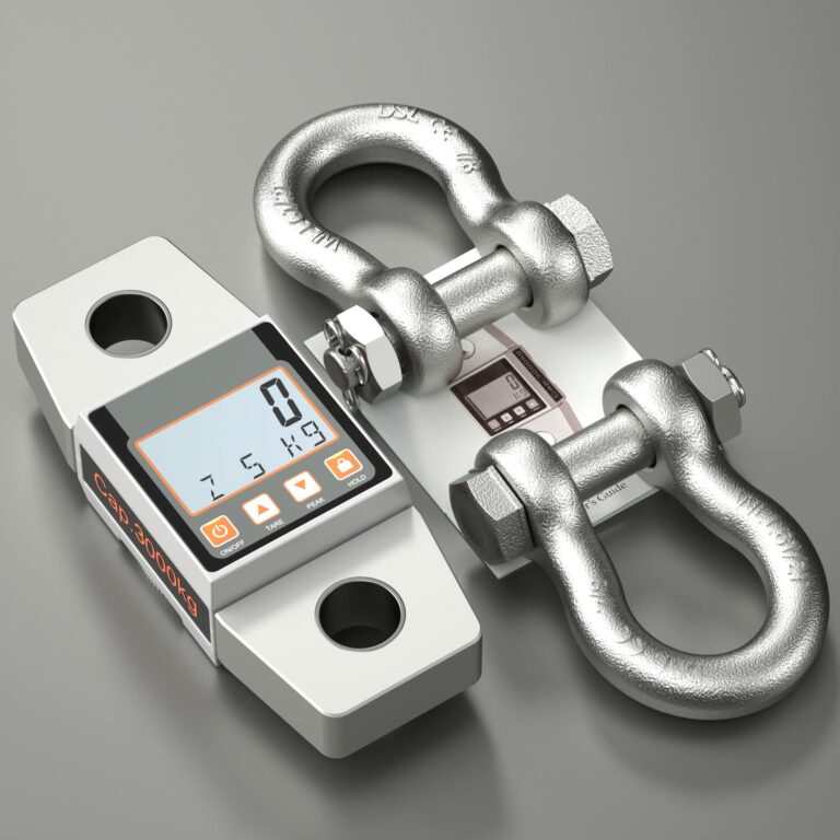 Mefape 3000kg/6600lbs Professional Digital Hanging Scale, Heavy Duty Industrial Crane Scale, Smart High Accuracy Electronic Scale with Shackle + LCD Display - Image 9
