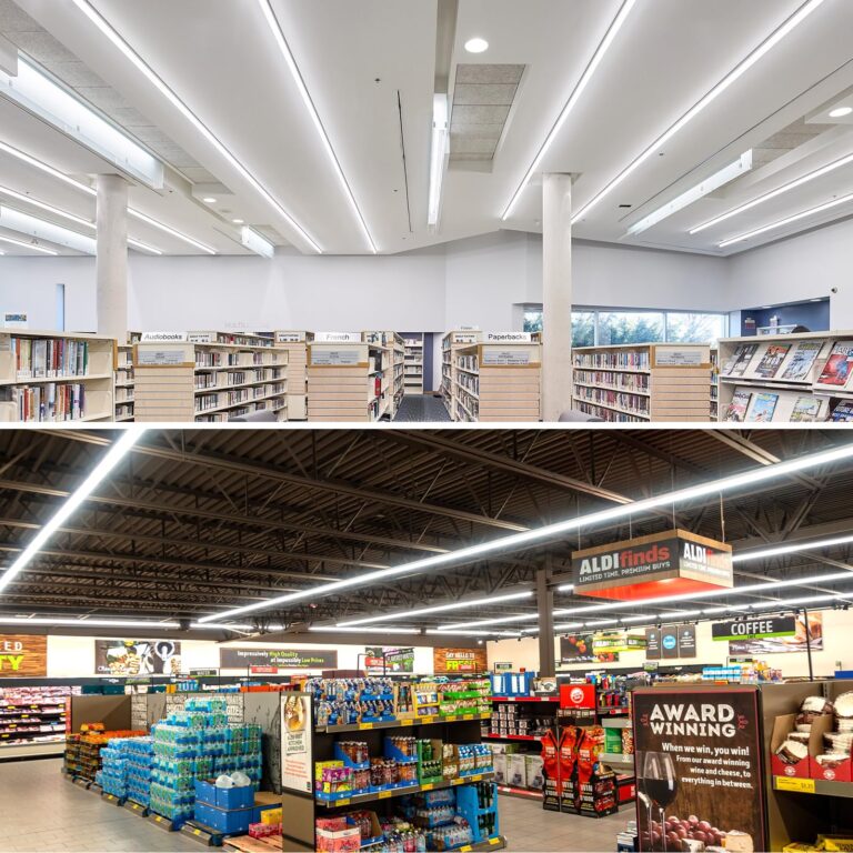 JESLED 10-Pack 8FT LED Shop Light Fixture, 90W 12000LM 6500K LED Tube Lights T8 Integrated, Linkable, Plug and Play, High Output, D Shape 3 Rows 300 Degree Lighting for Garage, Workshop - Image 4