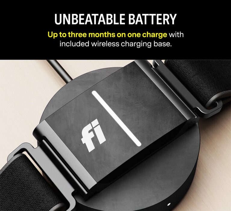 Fi Series 3 Smart Dog Collar - GPS Dog Tracker and Activity & Health Monitor, Waterproof, LED Light, Escape Alerts, Nationwide Coverage [Free 1 Year Membership] (Yellow, X Large) - Image 2