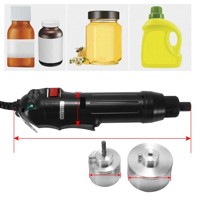 NEWTRY Electric Hand Held Bottle Capping Machine Bottle Cap Sealer Cap Locking Screw Capping Cap Sealer Capping Diameter 10-54mm - Image 3