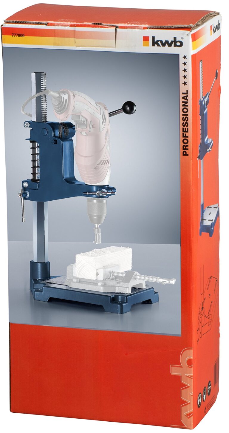 kwb 777800 Profi rig Machines with Euro-Neck Diameter 43 mm-for Exact Drilling and milling, Blue - Image 4