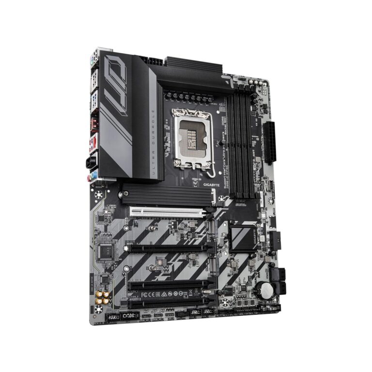 GIGABYTE Z890 UD WIFI6E Intel Core Ultra (Series 2) LGA 1851 Motherboard, ATX, DDR5, 3X M.2, PCIe 5.0, Front USB Type-C, WIFI6E, 2.5GbE LAN, EZ-Latch - Image 4