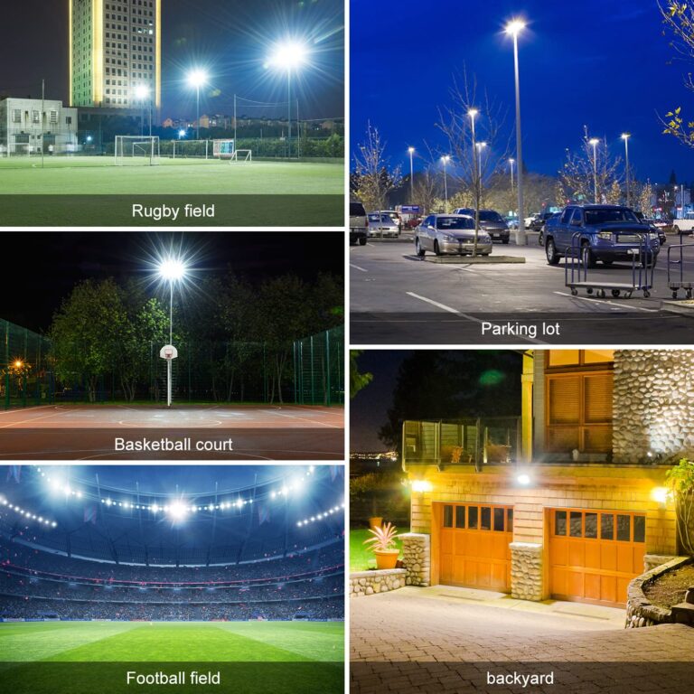 Juyace Led Stadium Flood Light Outdoor 36000Lm 1500W Equivalent Super Bright Commercial Area Lighting 100-277V 5000K Daylight IP65 Waterproof Arena Lights for Sport Fields and Courts - Image 3