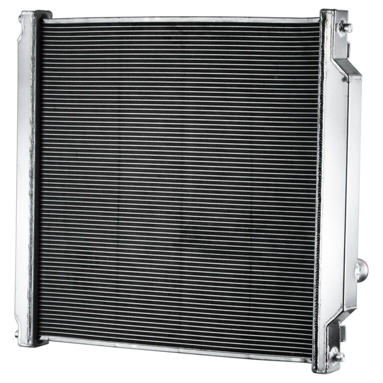 6.0 Powerstroke Radiator Compatible with 2003-2007 Ford Excrusion F250 F350 F450 Diesel Super Duty V8, Ford F250 Radiator, Ford F350 Radiator, 1 Row Full Performance Aluminium Radiator - Image 7