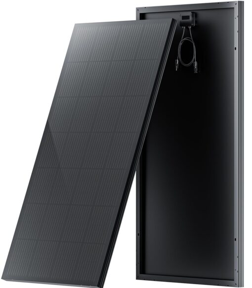 STAR 200 Watt Solar Panels,12/24V Solar Panel with Full-Screen Design & Maintenance-Free,25% High-Efficiency Monocrystalline,Reliable Power for RV,Marine,Roof,Home,and Off-Grid Applications