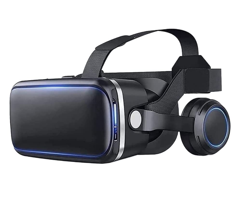 TOEWOE VR Headset, Virtual Reality Glasses Compatible with iOS/Android, 3D Virtual Reality Goggles Glasses for 3D Gaming and Videos, Gift for Kids and Adults