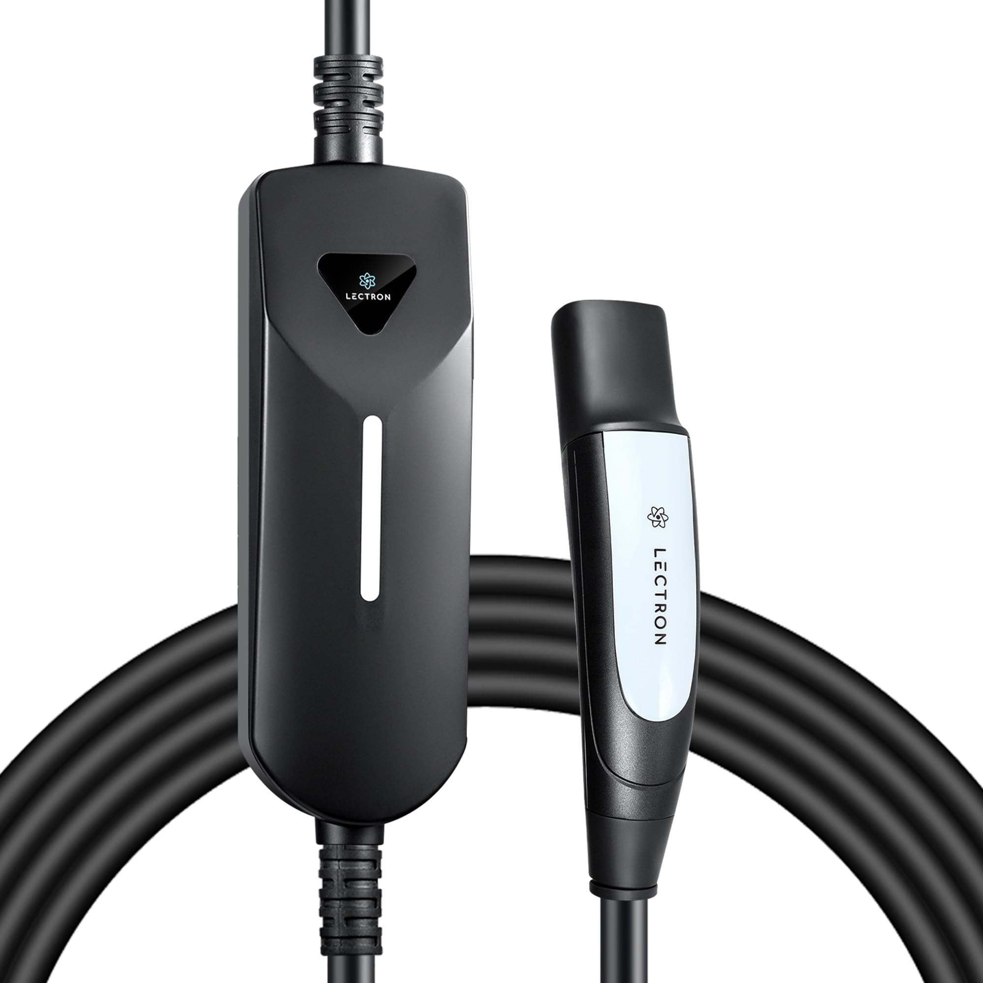 Lectron Level 1/2 (12A & 40A) Tesla NACS Portable EV Charger - Dual-Level Electric Vehicle Charging Station with NEMA 14-50/5-15 Plug - Compatible with All NACS Electric Vehicles
